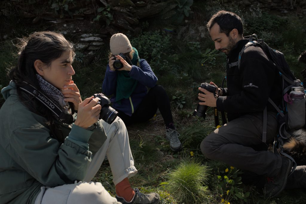 Photos du stage de photographie numérique du 28 Septembre 2024 avec Léa, Matthieu et Hanna