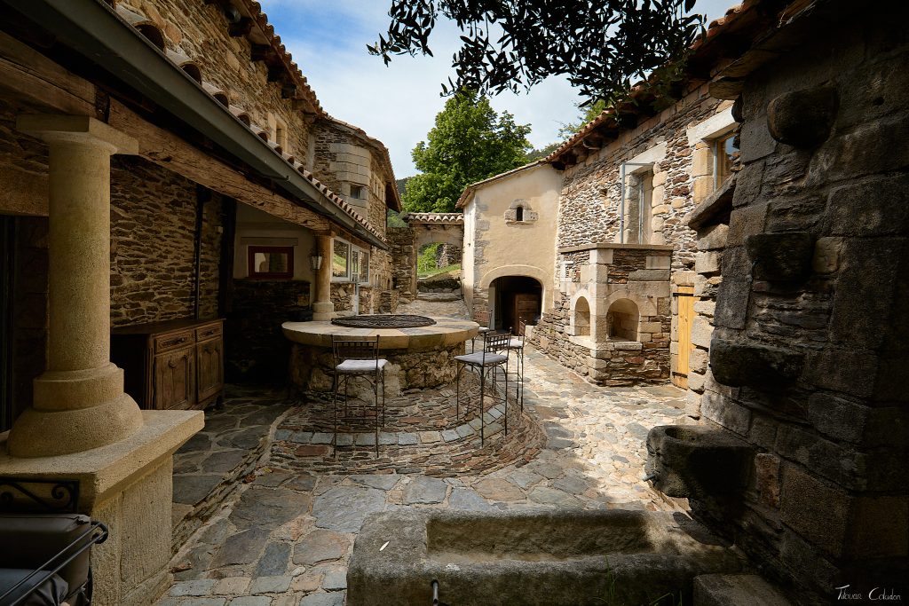 Photographie immobilière du gîte le mas del chammoun.