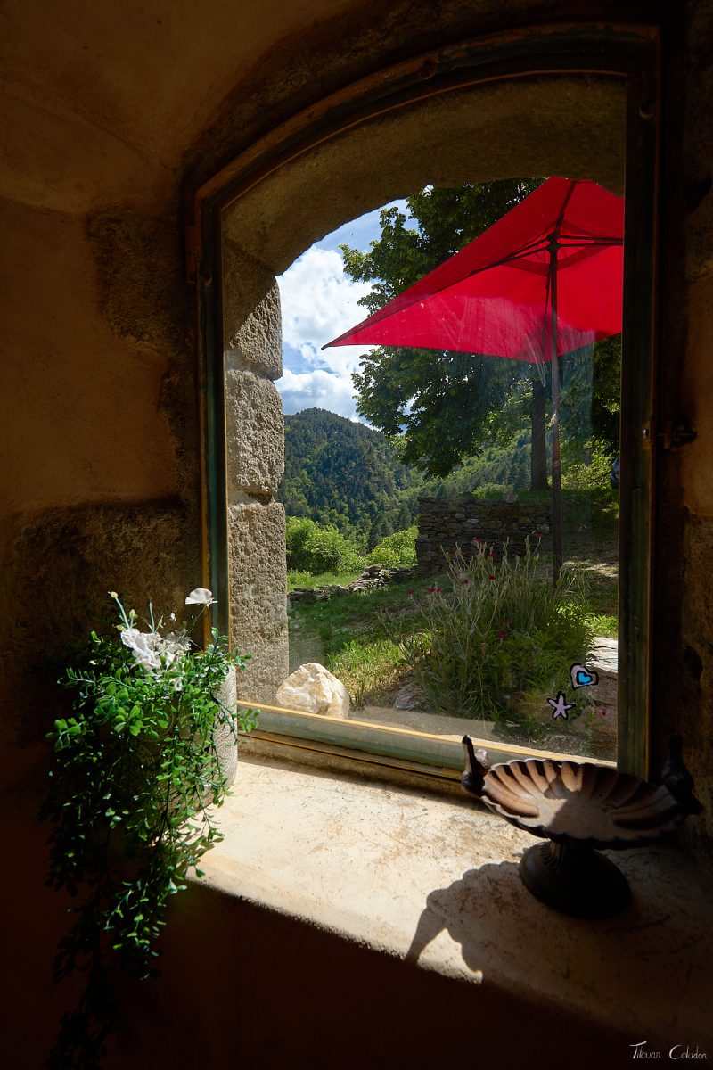 Photographie immobilière du gîte le mas del chammoun.