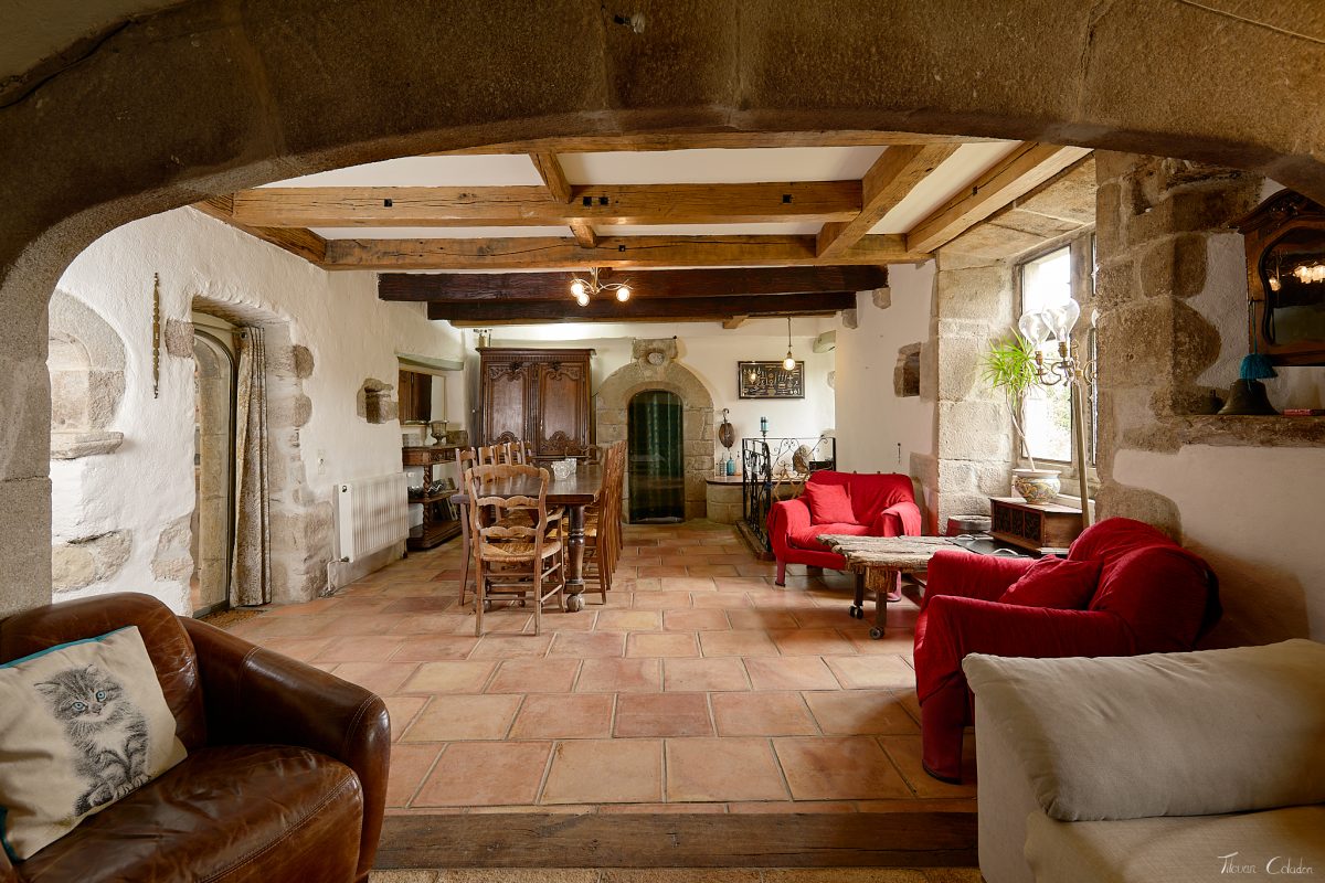 Photographie immobilière du gîte le mas del chammoun.