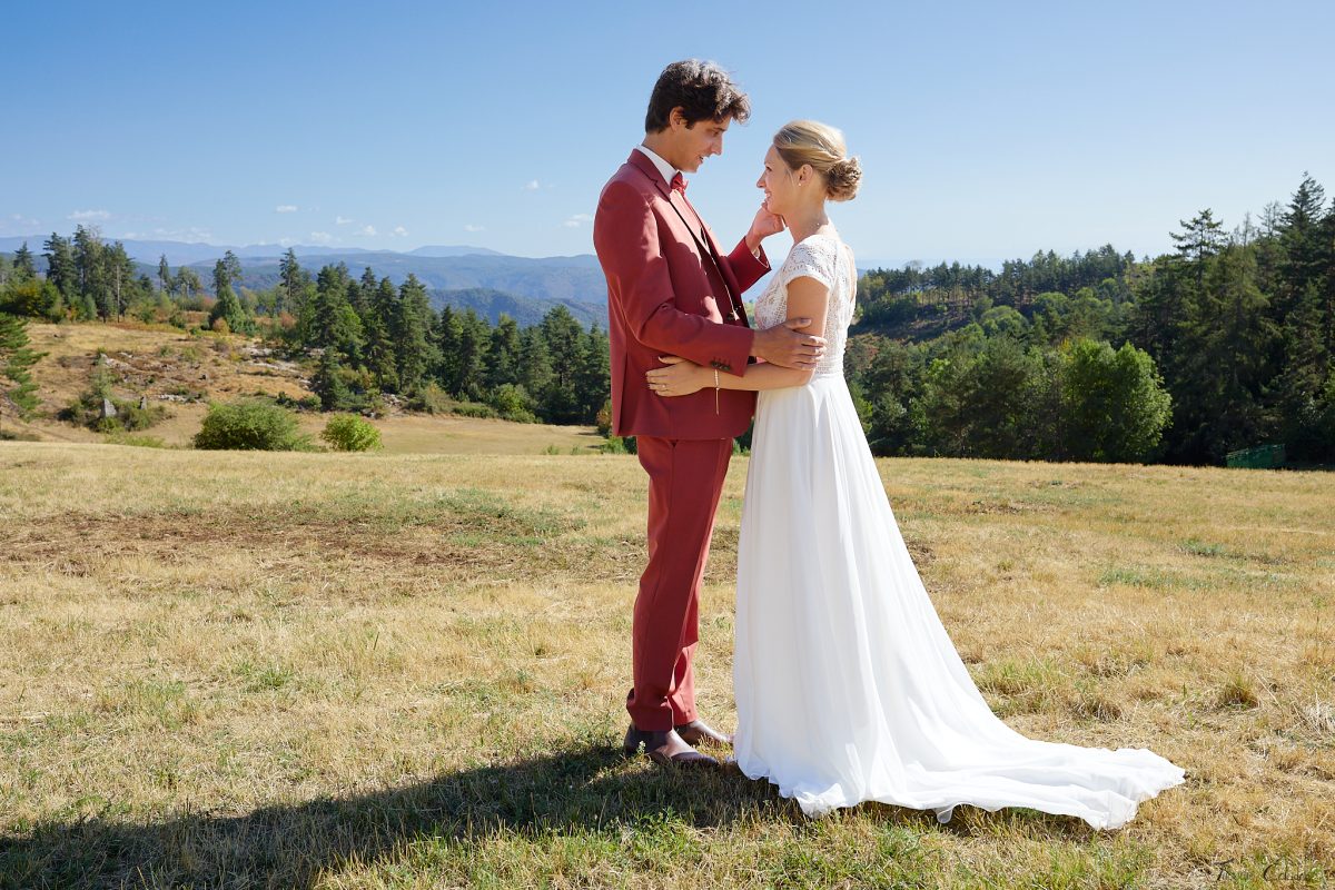 Photographie du mariage de Étienne et Marie. Entre Gard, Lozère et Ardèche.