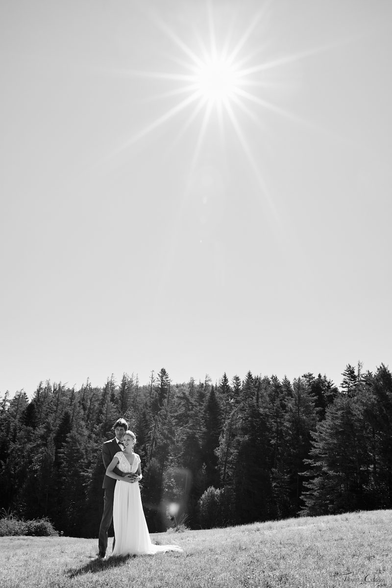 Photographie du mariage de Étienne et Marie. Entre Gard, Lozère et Ardèche.