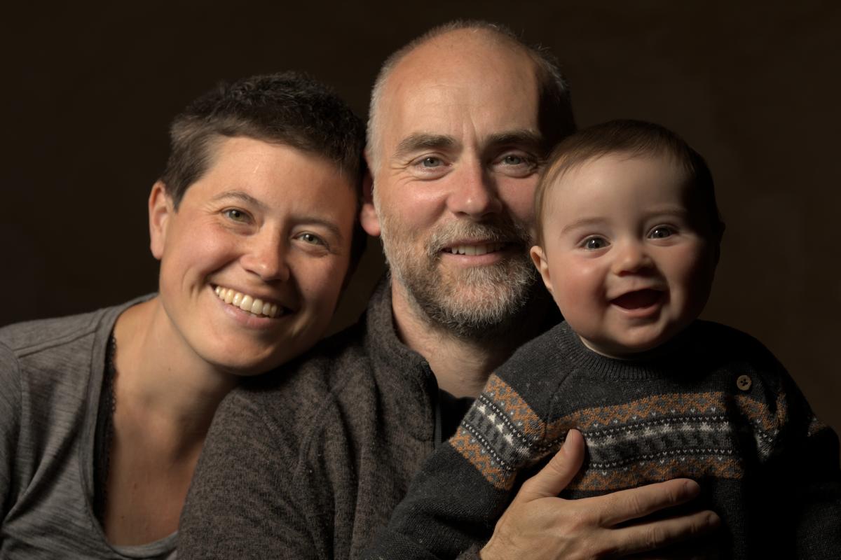 Photo de Agnes, Janus et Oskar. Séance du 22 Avril 2024 à la Boissière, Gard.