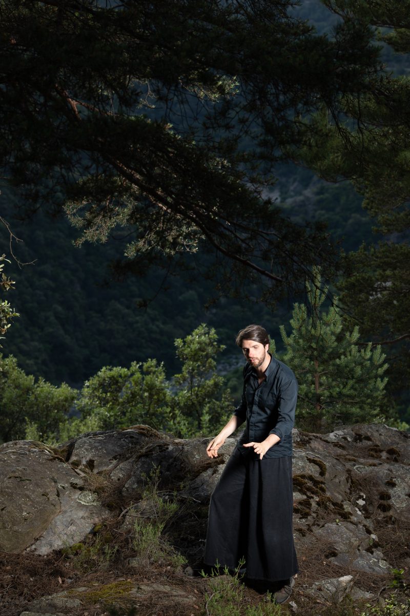 Photo de Rémi Garcia Kerviel, conteur. Séance du 3 Juin 2025 à la Boissière, Gard.