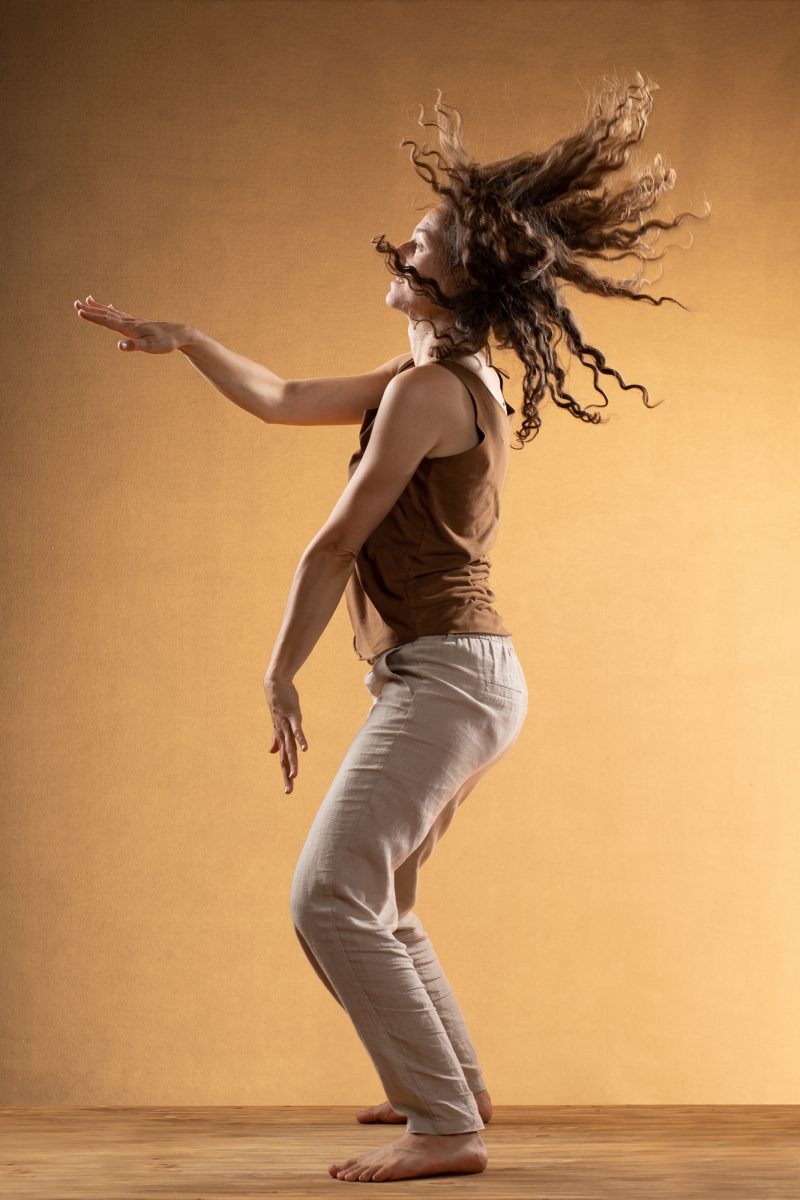 Photo de Sophie Boissonnet, danseuse. Séance du 20 Mai 2025 à la Boissière, Gard.