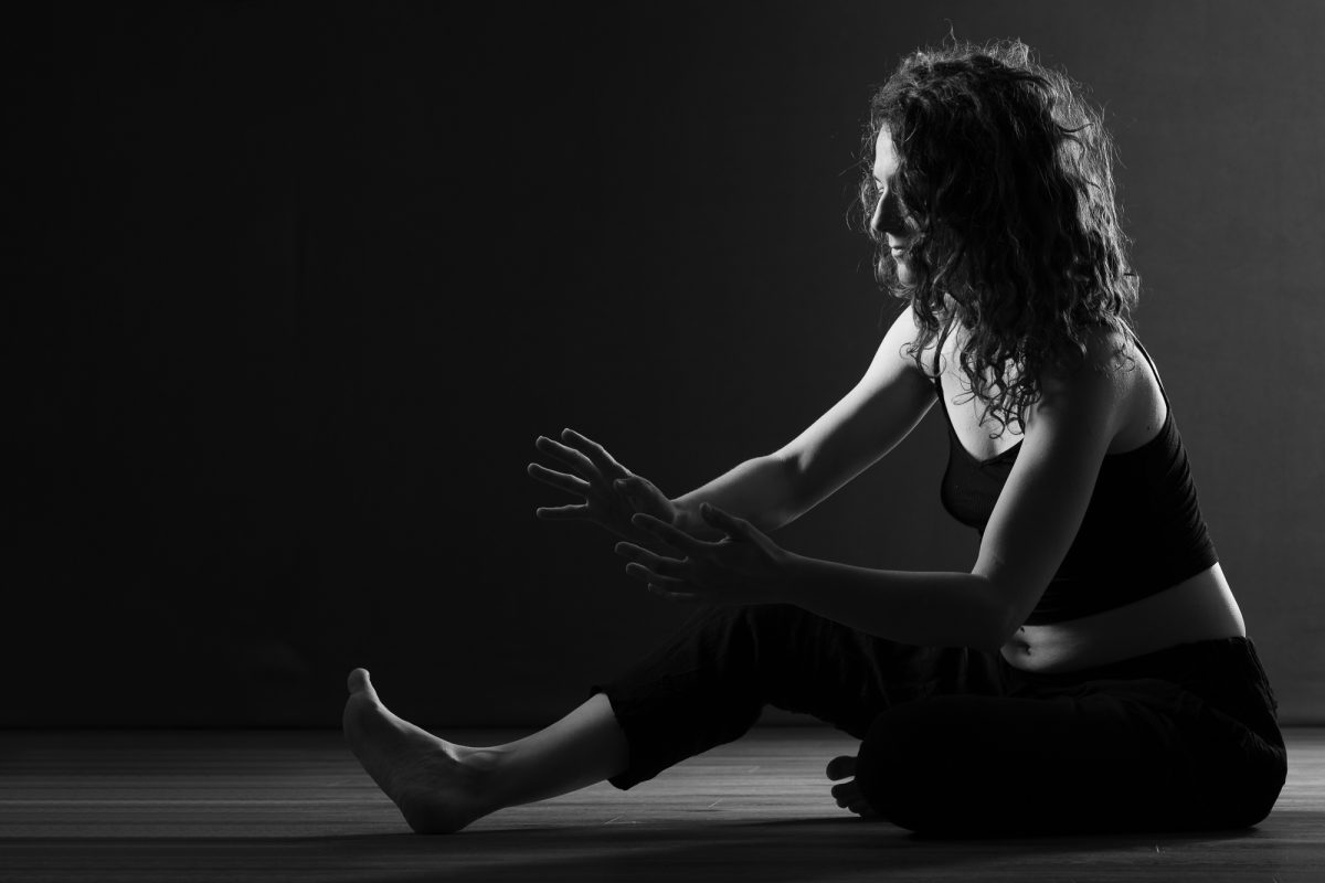 Photo de danse, Sophie. Séance du 3 Mars 2026 au studio de Villefort, Lozère.