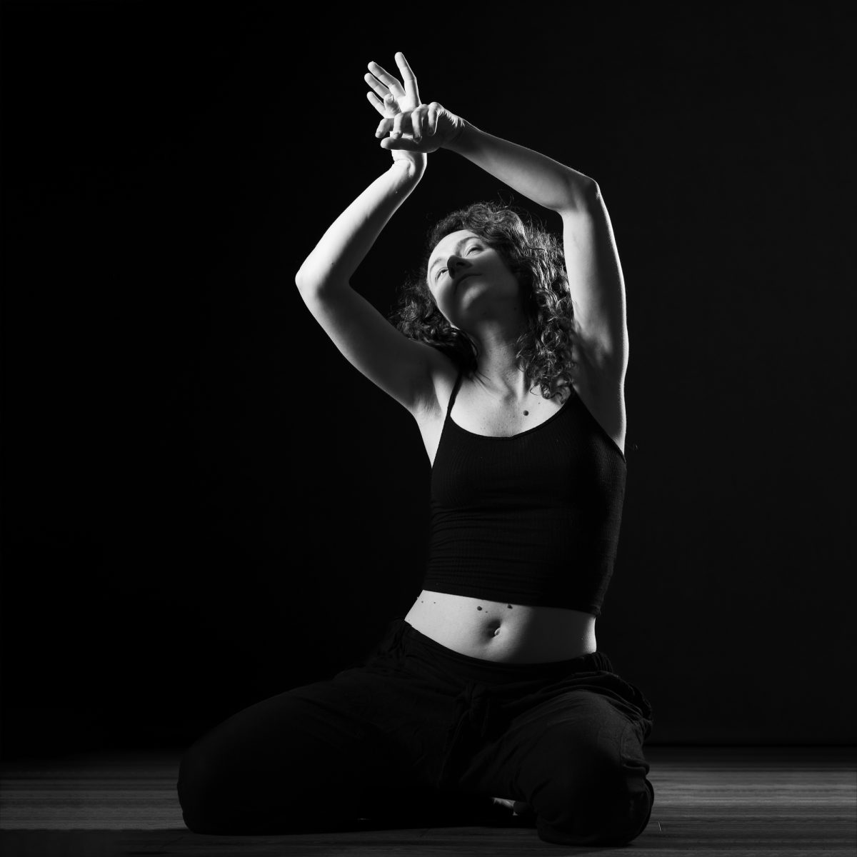 Photo de danse, Sophie. Séance du 3 Mars 2026 au studio de Villefort, Lozère.