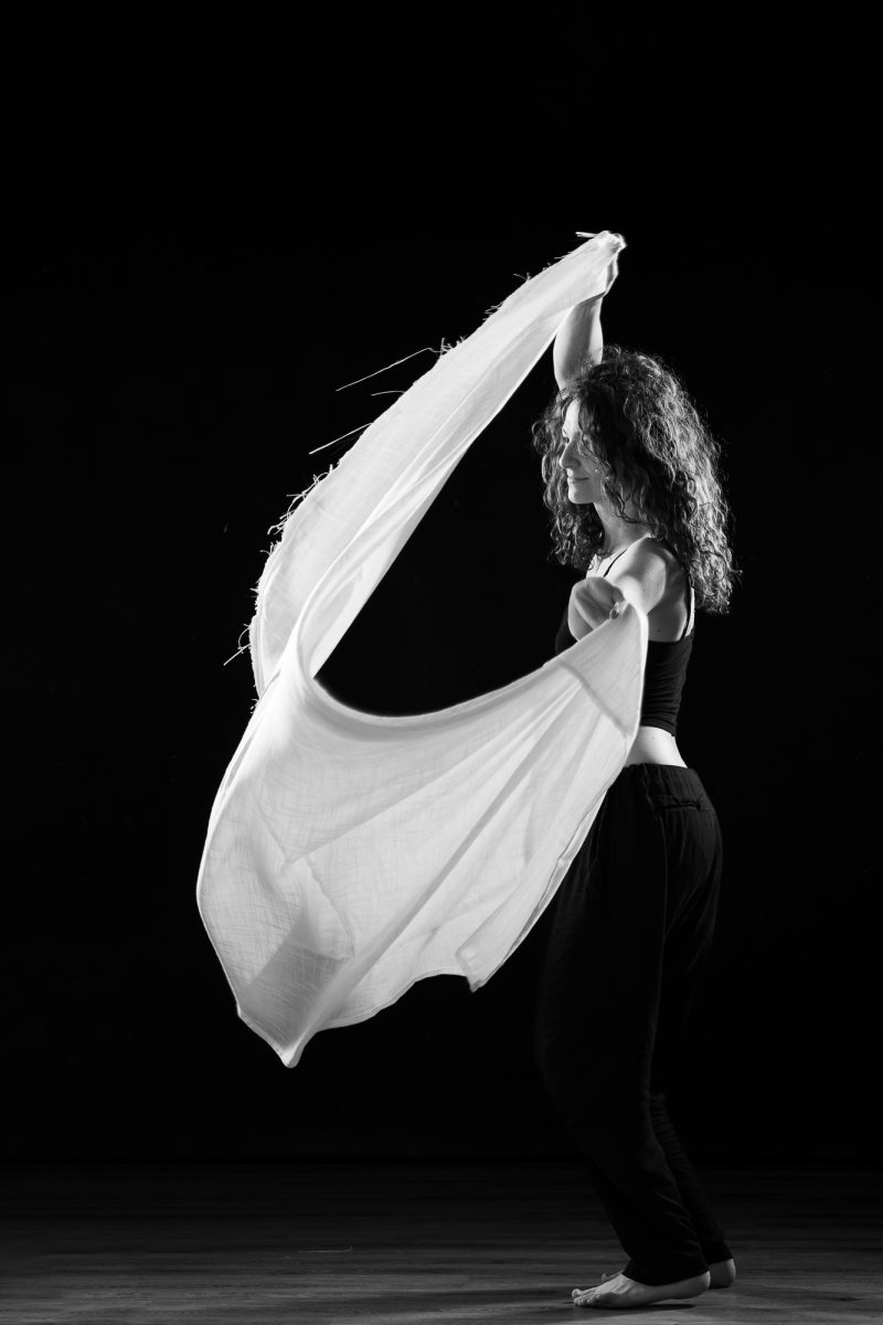 Photo de danse, Sophie. Séance du 3 Mars 2026 au studio de Villefort, Lozère.
