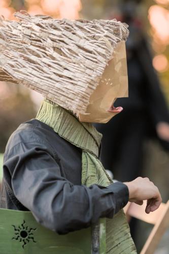 Photo du stage de marionnette organisé par l'association Le FIEF, à La Bégude de Mazenc dans la Drôme.