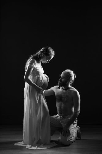 Photo de grossesse. Séance du 05 Novembre 2025 à Villefort, Lozère.