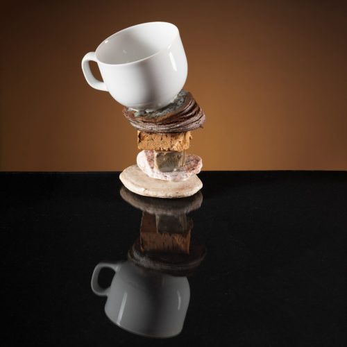 Poterie de Laure Rivoal, Gadoue et Porcelaine, photographie de studio.