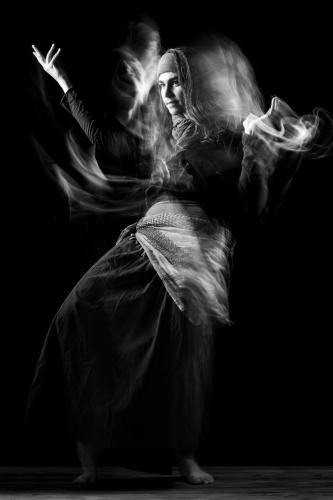 Portrait en mouvement de Hanna, séance du 23 Mars 2025 à la Boissière, Gard.