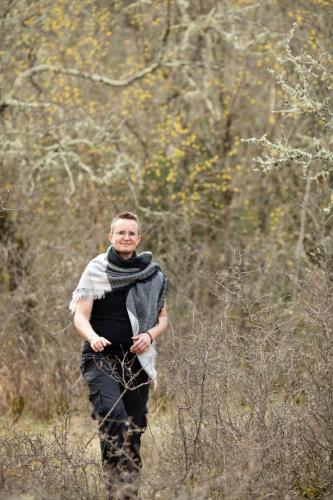 Portrait de Mariên. Séance du 6 Mars 2025 au bois de Païolive , Ardèche.