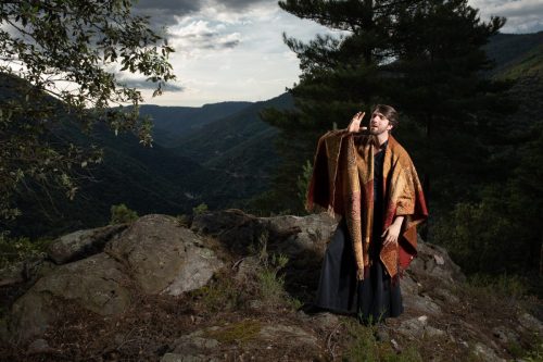 Photo de Rémi Garcia Kerviel, conteur. Séance du 3 Juin 2025 à la Boissière, Gard.