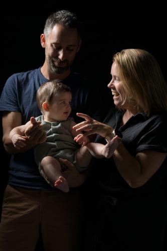 Photo de Marie, Jérémie et Élouan. Séance du 20 Août 2024 à la Banne, Ardèche.