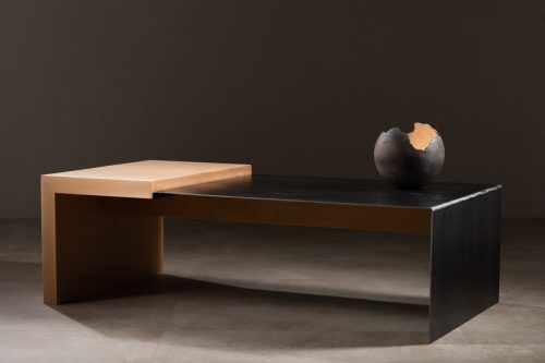 Ébéniste Thierry Dubois, art des choix du bois, photographie de studio.